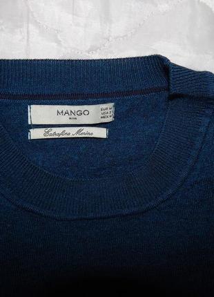 Светр чоловічий вовняний mango man р.46 017sm (тільки в зазначеному розмірі, тільки 1 шт.)6 фото