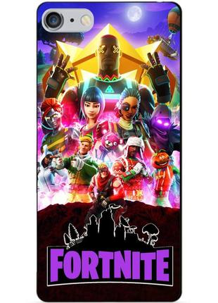 Силіконовий бампер чохол для iphone 6 plus з малюнком fortnite фортнайт