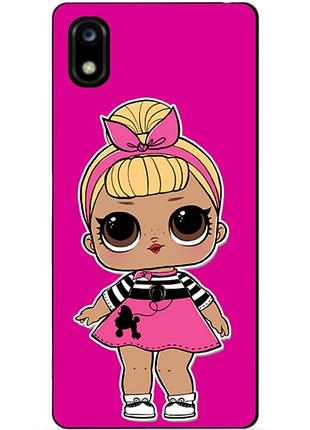 Чехол силиконовый для zte blade a7 2019 с рисунком  кукла лол