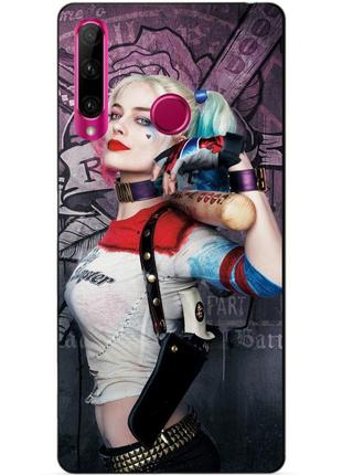 Силиконовый чехол для huawei honor 10i с рисунком харли квинн