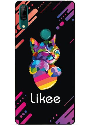 Силіконовий чохол бампер для huawei p smart z з малюнком likee