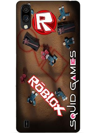 Силіконовий бампер чохол для zte blade a5 2020 roblox гра в кальмара