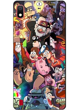 Силіконовий бампер чохол для samsung a10 galaxy a105f з малюнком gravity falls