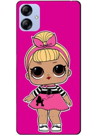 Силіконовий бампер чохол для samsung a04e з малюнком лялька lol
