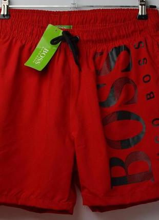 Плавки hugo boss red плавальні шорти бос шорты плавательные мужские шорти для спорту