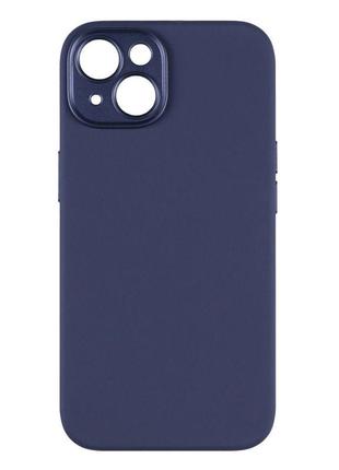Чохол baseus liquid silica gel case+glass 0.22mm  для iphone 14 plus aryt001803