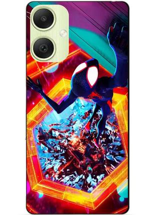 Силиконовый чехол бампер для samsung a05 с рисунком человек паук spider man