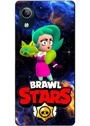 Силиконовый чехол бампер для vivo y1s с героем космический бравл лола