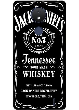 Силіконовий чохол бампер для nokia c21 з малюнком віскі