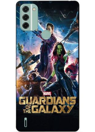 Силіконовий чохол бампер для nokia c31 стражі галактики guardians of the galaxy