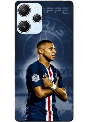 Силіконовий бампер чохол для xiaomi redmi 12 малюнок мбаппе псж mbappe