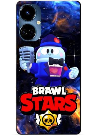 Силиконовый бампер чехол для tecno camon 19/19 pro герой космический бравл лу