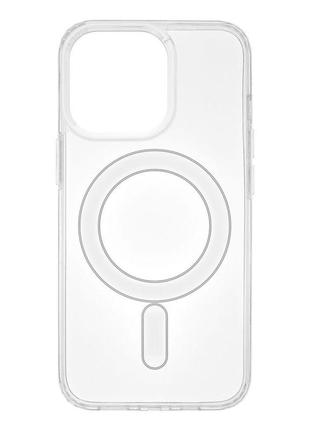 Чохол tpu clear case with magsafe для iphone 13 pro