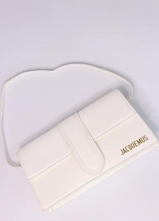Женская сумка jacquemus le bambino long beige, женская сумка, сумка жакмюс