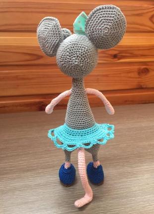 Интерьерная игрушка «мышь в юбке»