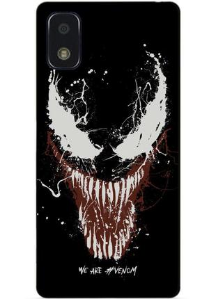 Силіконовий чохол бампер для zte blade l210 з малюнком веном venom