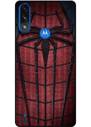 Силіконовий чохол бампер для motorola moto e7 power з картинкою людина-павук spider man1 фото