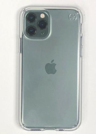 Чохол прозорий протиударний з антимікробним покриттям speck presidio stay clear б.у. для iphone 11 pro (5.8") crystal