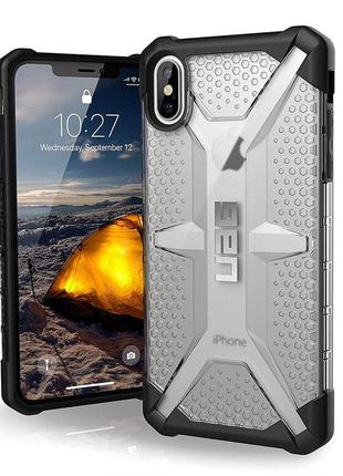 Чехол оригинальный противоударный uag plasma original (111103114343) для iphone xs max (6.5") ice9 фото