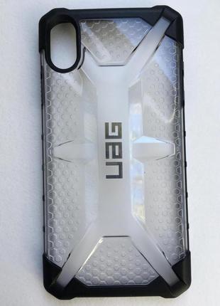 Чохол оригінальний протиударний uag plasma original (111103114343) для iphone xs max (6.5") ice3 фото