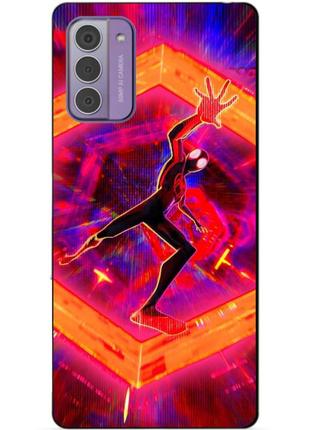 Силиконовый чехол бампер для nokia g42 с картинкой человек паук spider man