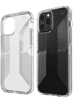 Чехол прозрачный противоударный speck presidio clear grip для apple iphone 12 mini (5.4")