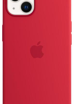 Чохол силіконовий silicone case mm2c3ze/a magsafe (original) для apple iphone 13 (6.1") red