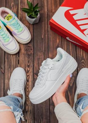 Nike air force low white7 фото