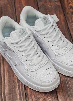 Nike air force low white8 фото