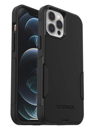 Чохол подвійний протиударний otterbox commuter series для iphone 12 pro max (6.7") black3 фото