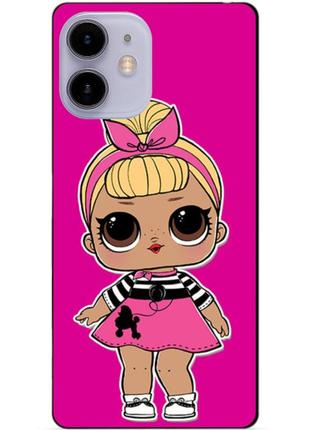 Силиконовый чехол бампер для iphone 11 с рисунком кукла lol