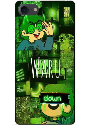 Силиконовый чехол бампер для iphone 7  вару 13 карт