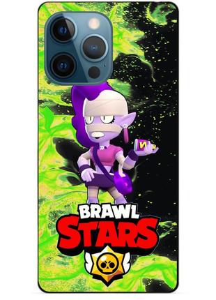 Силіконовий бампер чохол для iphone 12 pro max з героєм бравл емз