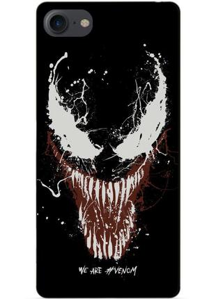 Силіконовий чохол бампер для iphone se 2 2020 з малюнком веном venom