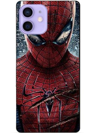 Силіконовий чохол бампер для iphone 12 mini людина-павук spider man