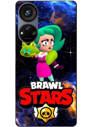 Силіконовий бампер чохол для zte blade v40s з героєм космічний бравл лола