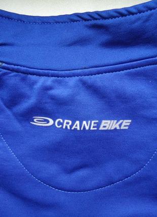 Велоджерси crane bike jersey велокофта утепленная (xl)4 фото