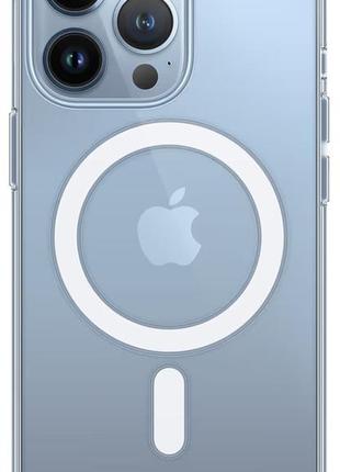 Оригинальный прозрачный чехол apple clear case magsafe mm2y3ze/a для iphone 13 pro max (6.7") clear