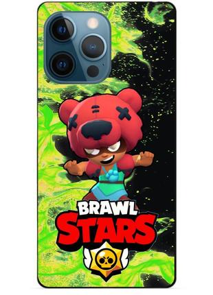 Силіконовий бампер чохол для iphone 12 pro max з героєм бравл нита