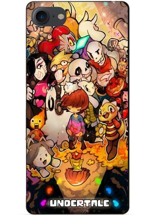 Силіконовий чохол бампер для iphone se 3 2022 з малюнком андертейл undertale