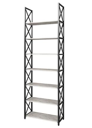 Стеллаж металлический loft details x-230b-2 сосна лофт белая