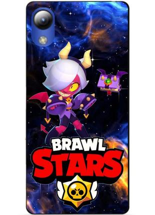 Силіконовий бампер чохол для zte blade l8 з героєм космічний бравл колетт