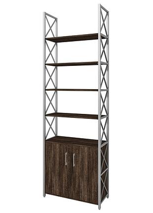 Стелаж металевий loft details xx-230-2 венге вінтаж