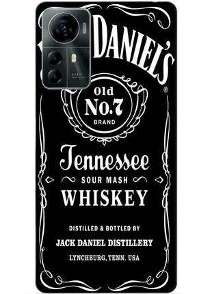 Силіконовий чохол бампер для zte blade a72s з малюнком віскі