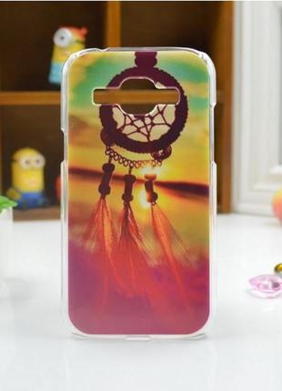 Силіконовий чохол бампер з малюнком для samsung galaxy core i8260 i8262 ловець снів