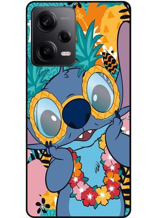 Силіконовий бампер чохол для xiaomi redmi note 12 pro 5g з малюнком стіч stitch