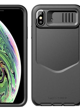 Чехол протиударний з кліпсою tech21 evo max для iphone x/xs (5.8") black3 фото