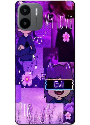 Силиконовый чехол бампер для xiaomi redmi a2 / a1 пик 13 карт