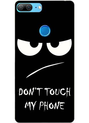 Чохол силіконовий для huawei mi 9 lite з малюнком dont touch