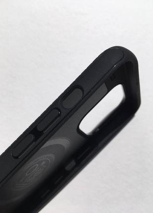 Чохол оригінальний протиударний spigen core armor mag magafe (magfit) для iphone 13 12 pro max (6.7") black7 фото